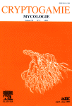 Go to journal home page - Cryptogamie Mycologie